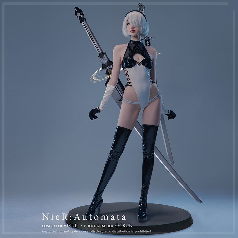 ִϸ̼ NieR:Automata Rose No. 2 Type B 2B 䰡 ũ   ٵ Ʈ ڽ ǻ ִϸ̼  Ƿ ũ S-XL